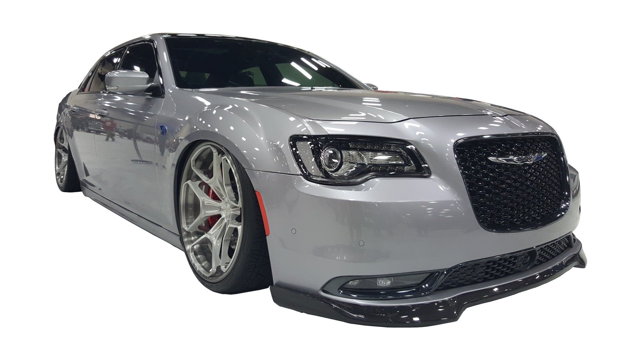 2015-2023 Chrysler 300 Front Carbon Fiber Front Lip Spoiler by Black Ops Auto Works - 240.1021