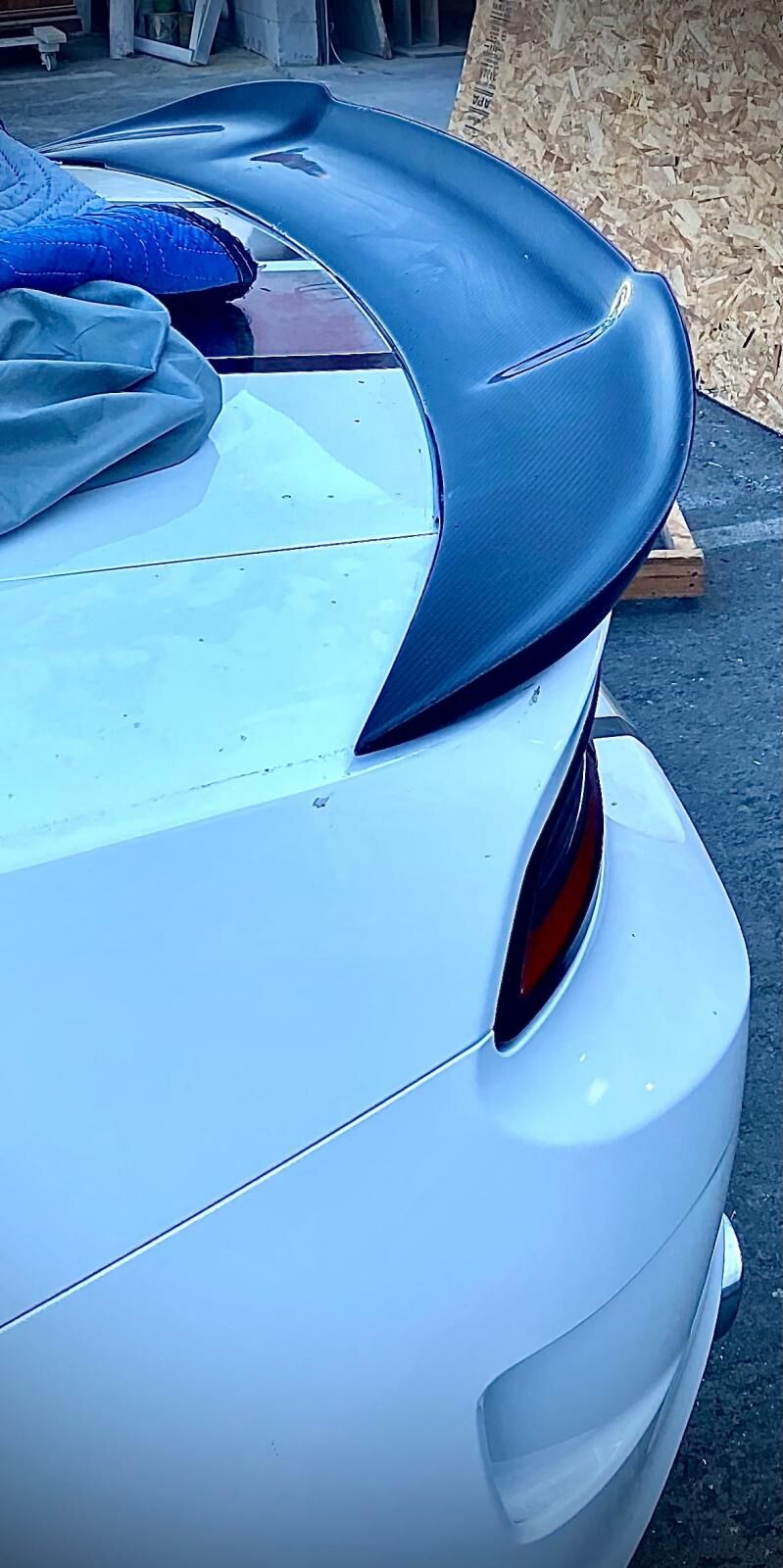 2015-2021 Dodge Charger Fiberglass Spoiler/Wing by Black Ops Auto Works