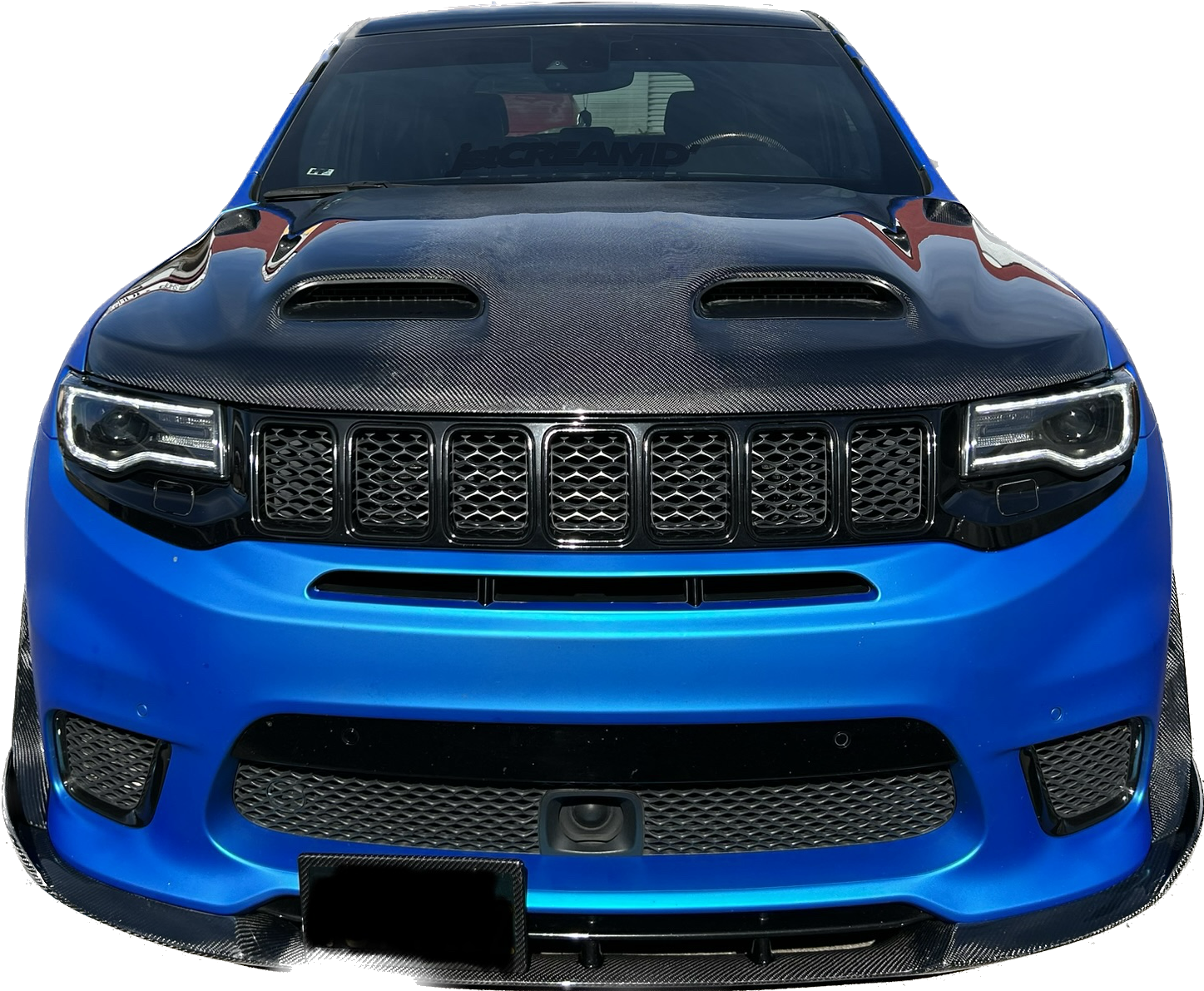 2011-2022 Jeep Grand Cherokee Fiberglass Hood by Black Ops Auto Works - 240.1039