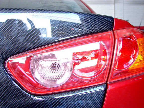 2008-2015 Mitsubishi Lancer EVO X Carbon Fiber Trunk by Black Ops Auto Works