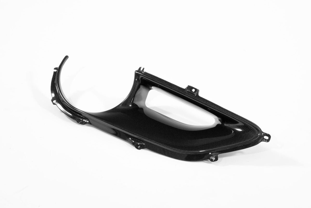 2016-2019 Ferrari 488 Rear Carbon Fiber Tail light Surround by Black Ops Auto Works