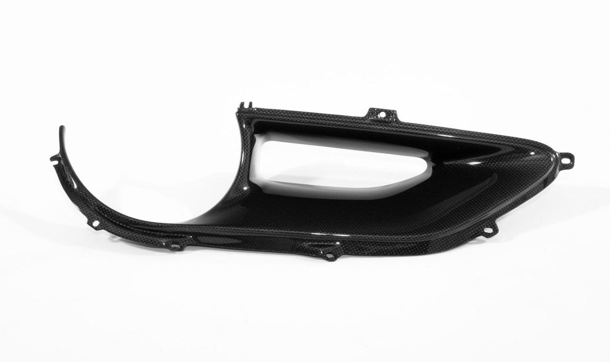 2016-2019 Ferrari 488 Rear Carbon Fiber Tail light Surround by Black Ops Auto Works
