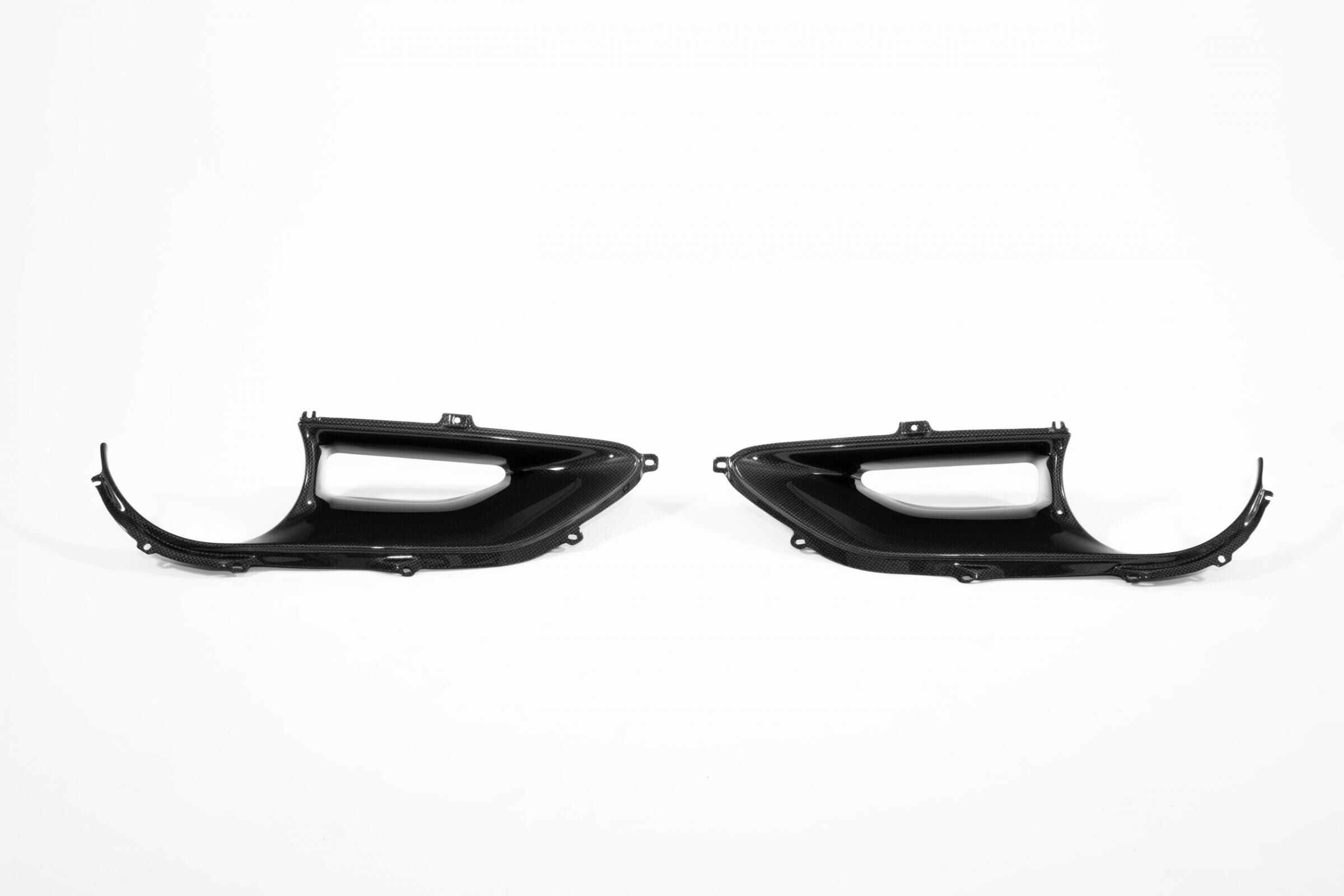 2016-2019 Ferrari 488 Rear Carbon Fiber Tail light Surround by Black Ops Auto Works - AAFER48802