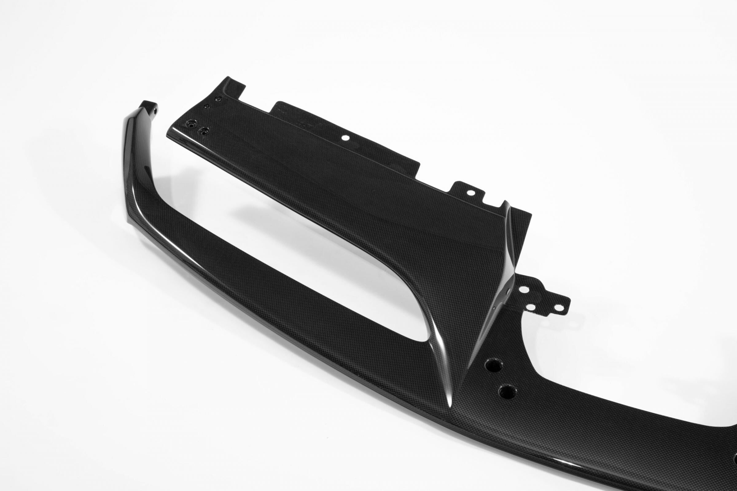 2016-2019 Ferrari 488 Front Carbon Fiber Front Lip Spoiler by Black Ops Auto Works