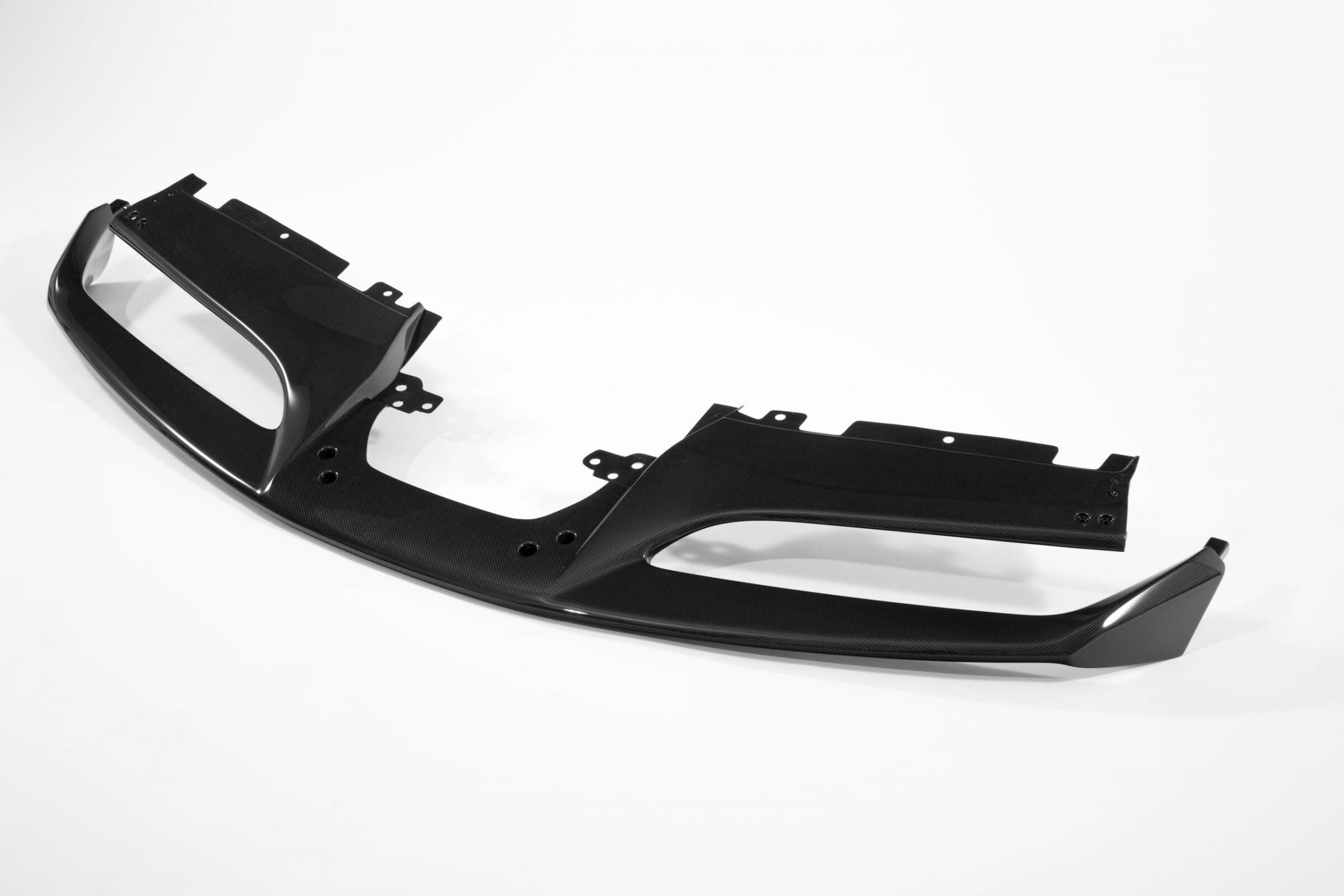 2016-2019 Ferrari 488 Front Carbon Fiber Front Lip Spoiler by Black Ops Auto Works