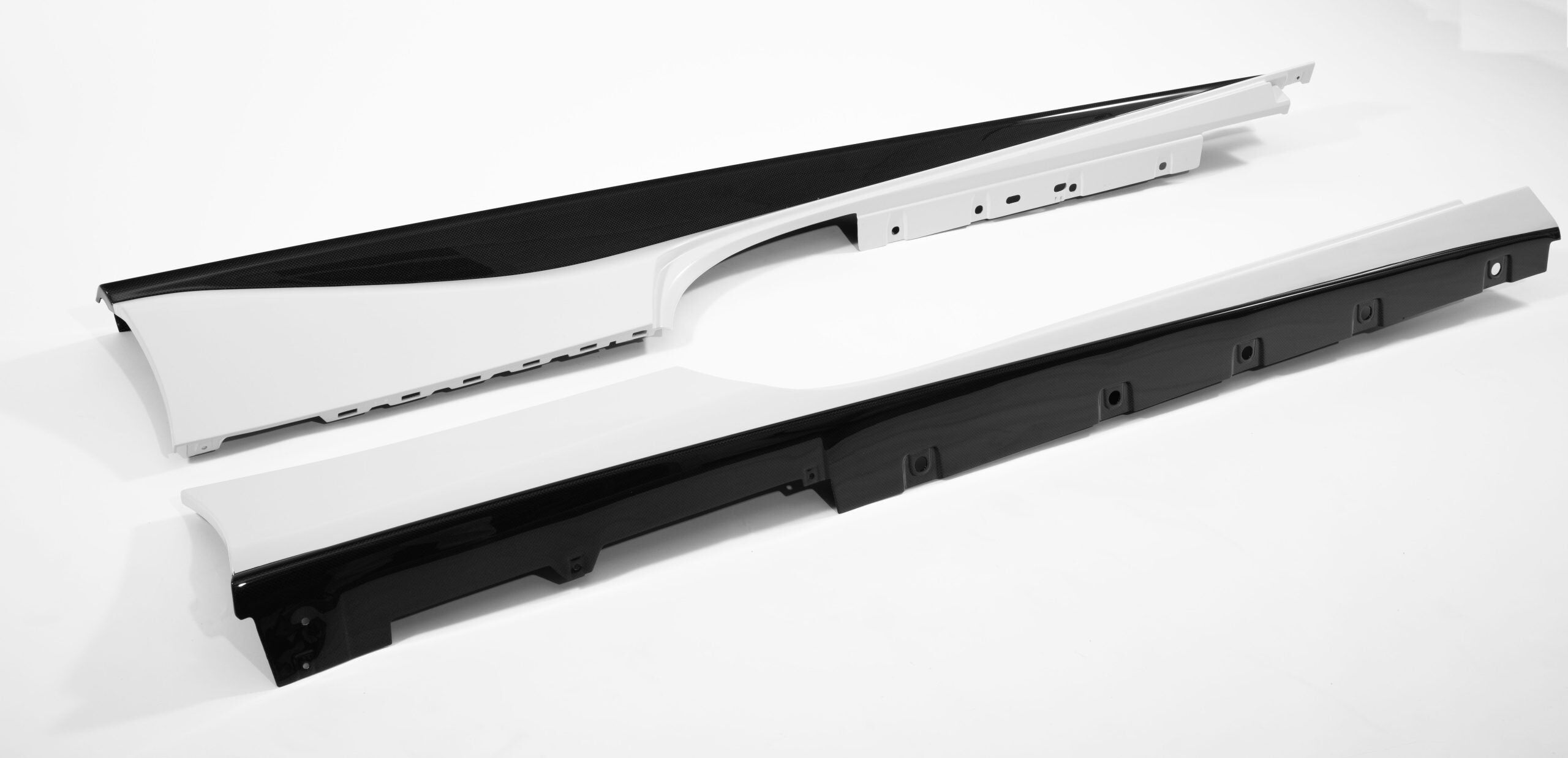 2016-2019 Ferrari 488 Carbon Fiber Side Skirts 2PC by Black Ops Auto Works - AAFER48805
