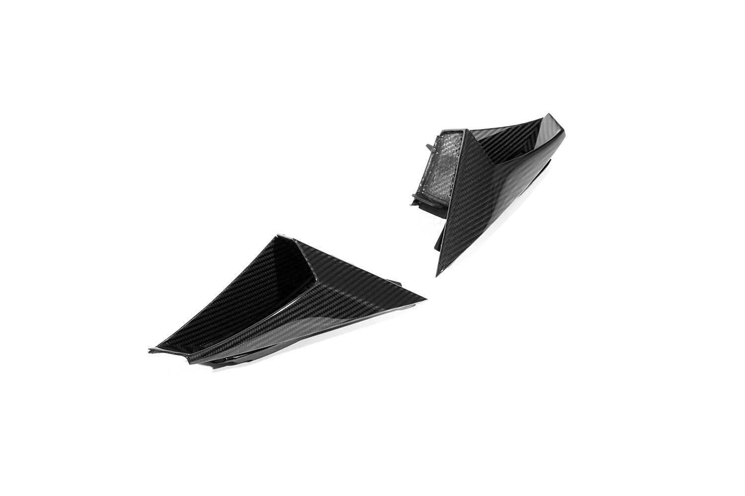 2015-2019 Lamborghini Huracan Carbon Fiber Window Louver by Black Ops Auto Works