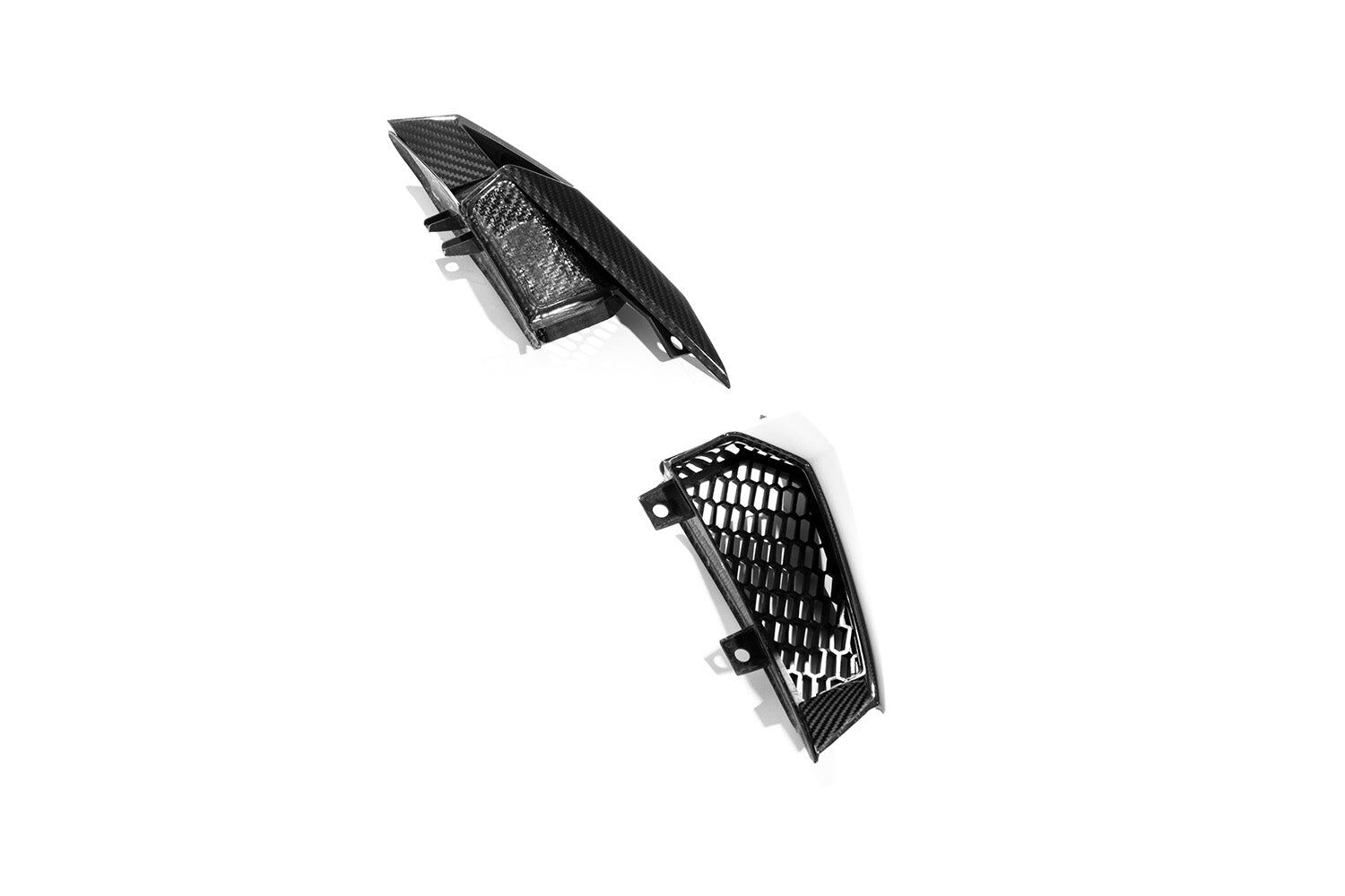 2015-2019 Lamborghini Huracan Carbon Fiber Window Louver by Black Ops Auto Works - AP.610.03
