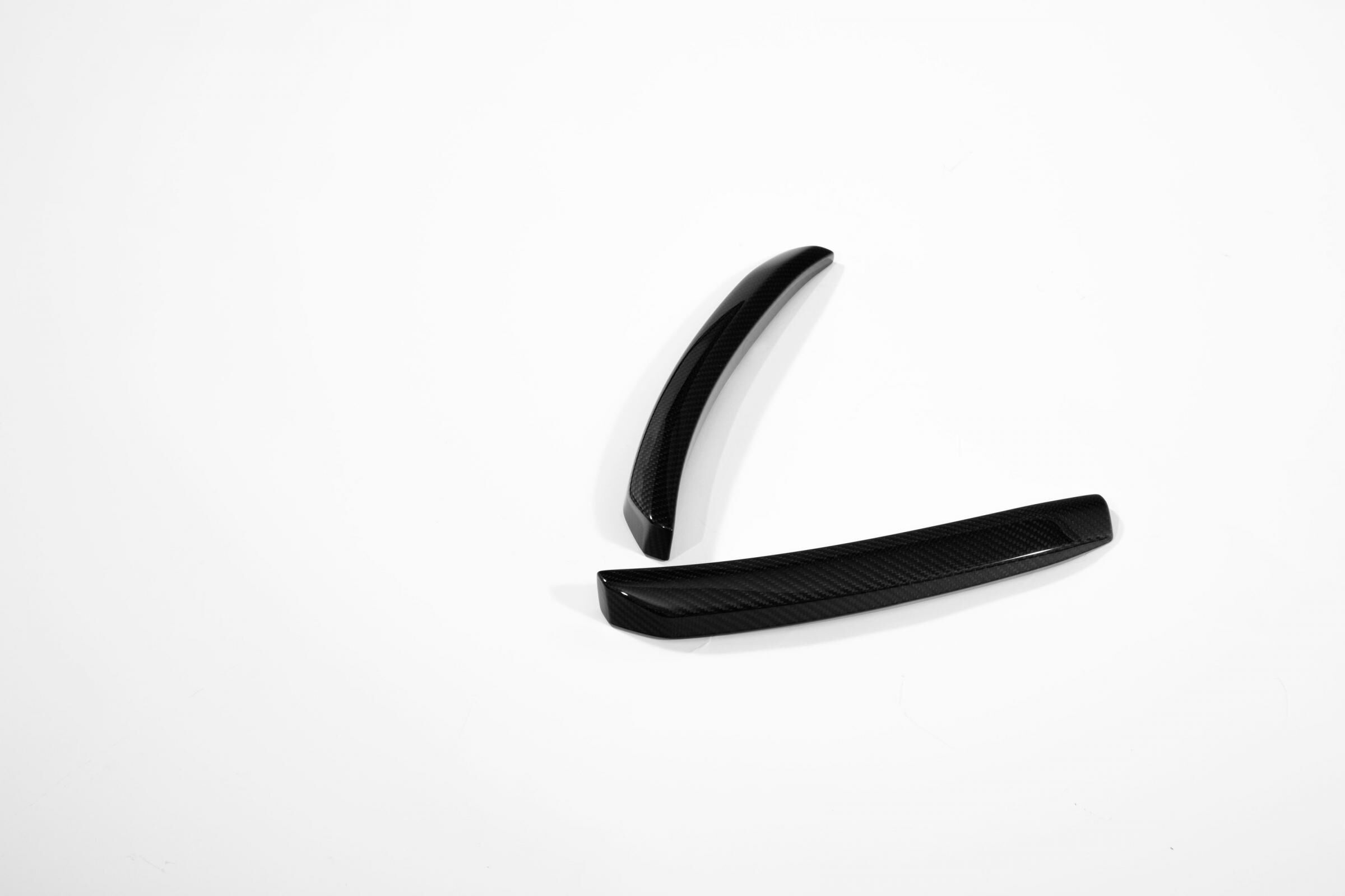 2022-2023 Lamborghini Huracan STO Carbon Fiber Wind Deflector Uprights by Black Ops Auto Works