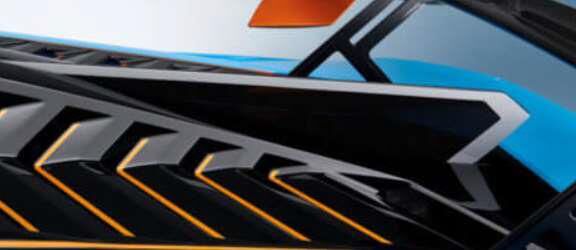 2022-2023 Lamborghini Huracan STO Carbon Fiber Hatch Fin by Black Ops Auto Works - AP.STO.05