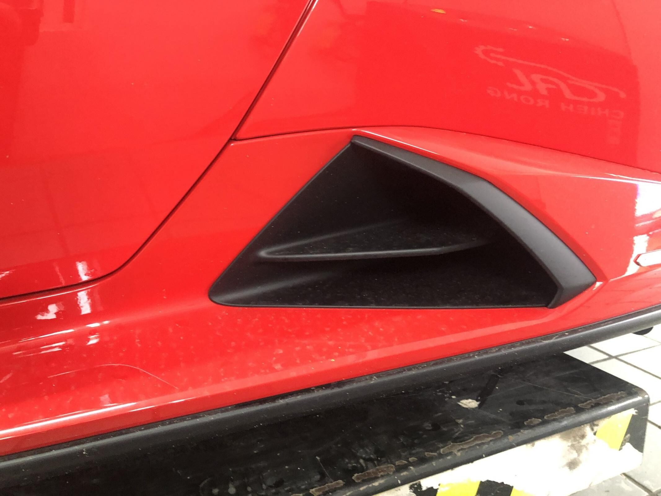 2016-2021 McLaren 570S Carbon Fiber Side Skirt Intake Inlets 2PC by Black Ops Auto Works