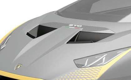 2022-2023 Lamborghini Huracan STO Carbon Fiber Hood Vents by Black Ops Auto Works - AP.STO.07