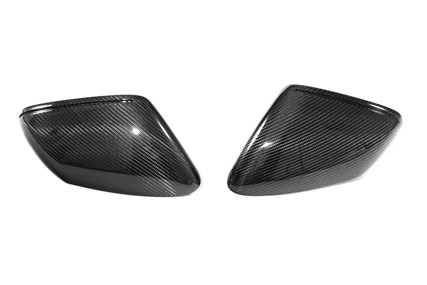 2020-2023 Porsche Taycan Carbon Fiber Mirrors by Black Ops Auto Works - AP.TAY.01