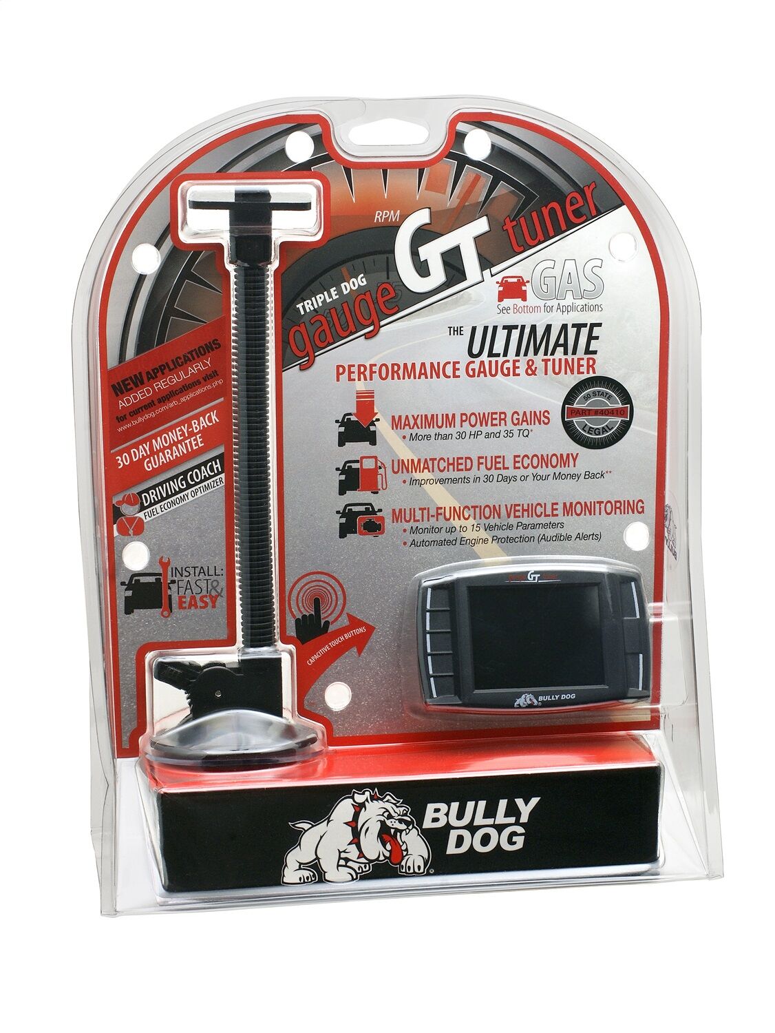 Triple Dog Gauge Tuner 50-State GT Gas Bully Dog