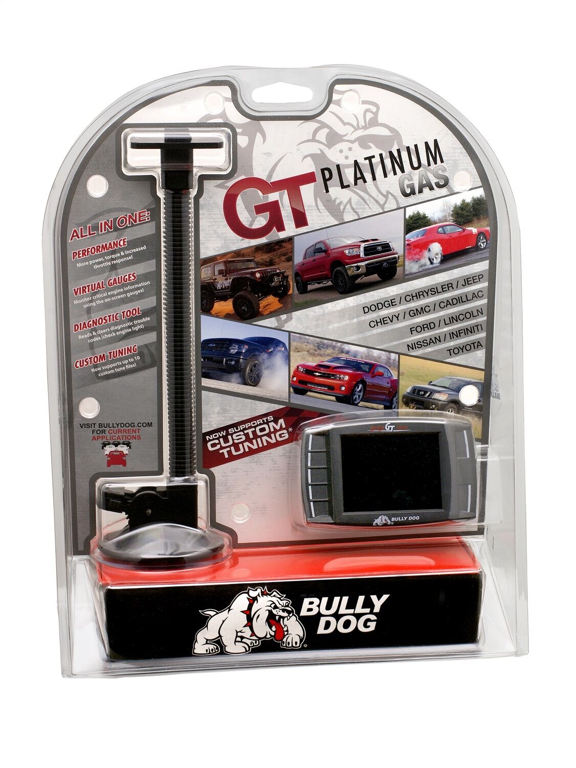 Triple Dog GT Platinum Gauge Tuner Gas Bully Dog