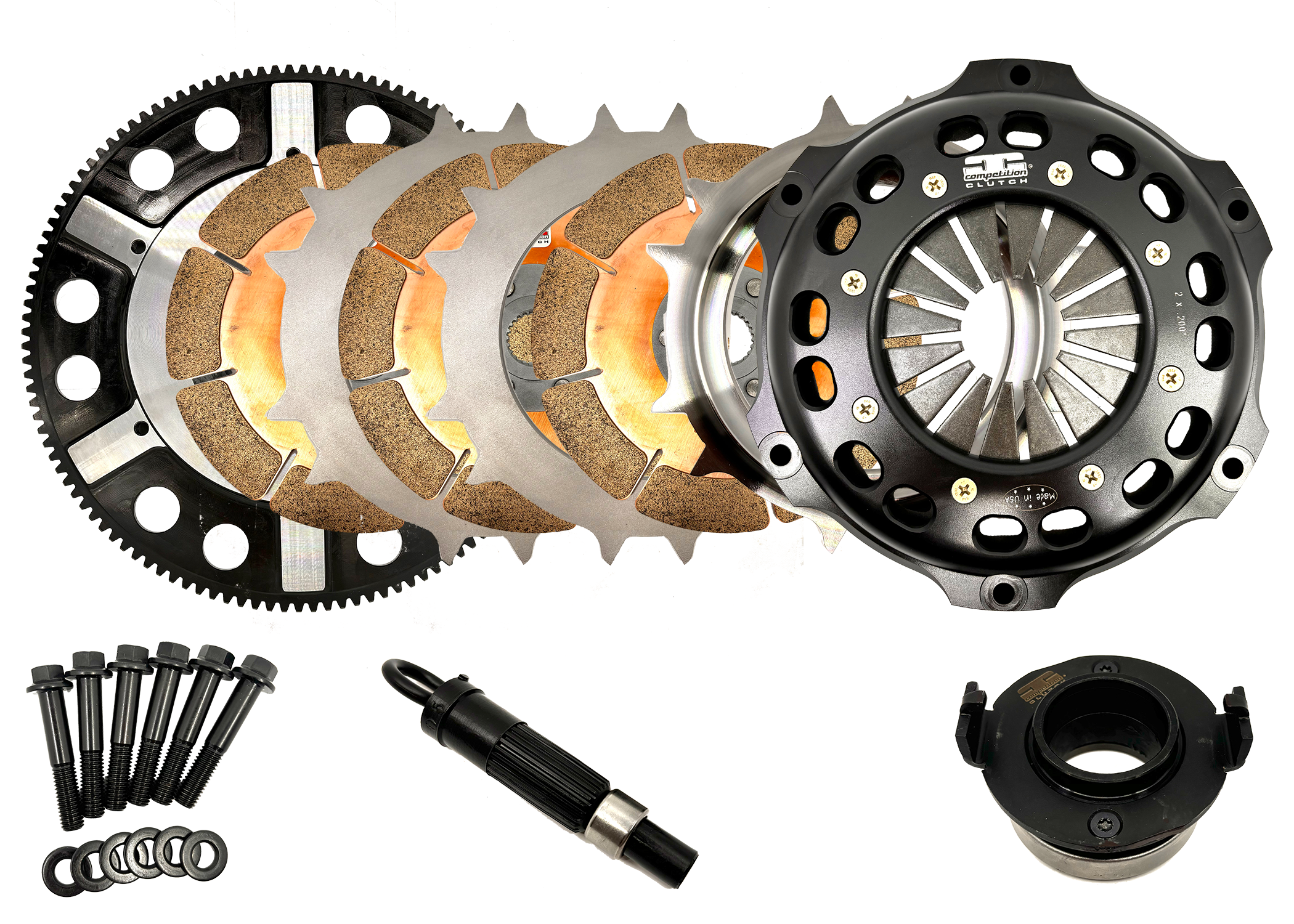 1994-2001 Acura Integra 1.8L 4-CYL Competition Clutch Full Race Clutch Kit w/Flywheel - 1848026-3