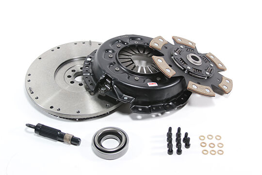 1991-1998 Nissan 240SX 2.4L 4-CYL KA24DE Competition Clutch White Bunny Clutch Kit w/Flywheel - 6055-2-1620
