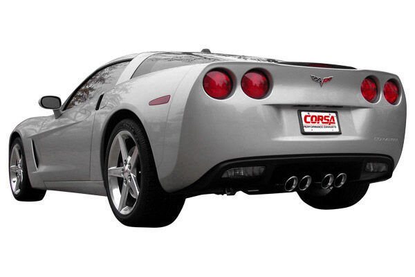 2009-2013 Chevy Corvette C6 6.2L V8 Corsa Performance Axle-Back Exhaust System