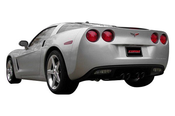 2009-2013 Chevy Corvette C6 6.2L V8 Corsa Performance Axle-Back Exhaust System