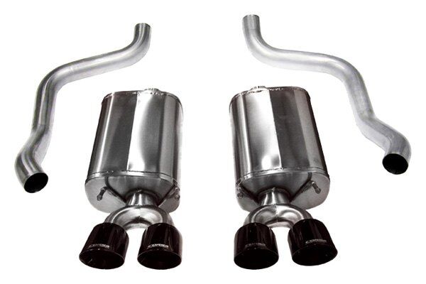 2009-2013 Chevy Corvette C6 6.2L V8 Corsa Performance Axle-Back Exhaust System -