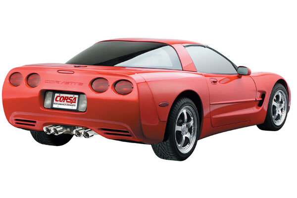 1997-2004 Chevy Corvette C5 5.7L V8 Corsa Performance Axle-Back Exhaust System