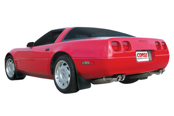 1986-1991 Chevy Corvette C4 5.7L V8 L98 Corsa Performance Cat-Back Exhaust System