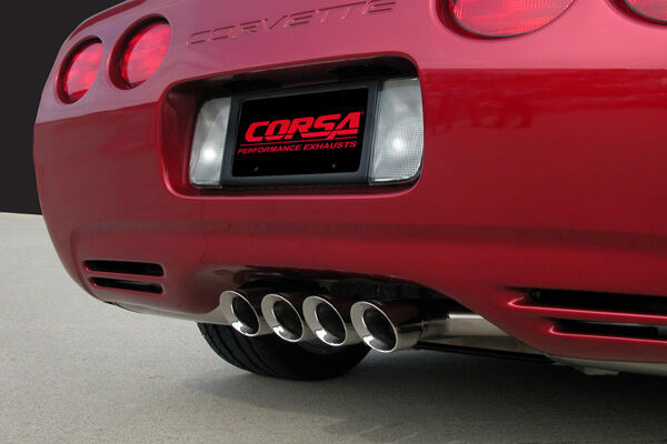 1997-2004 Chevy Corvette C5 5.7L V8 Corsa Performance Axle-Back Exhaust System