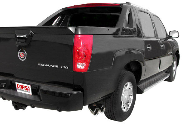 2002-2006 Cadillac Escalade EXT 6.0L V8 Corsa Performance Cat-Back Exhaust System