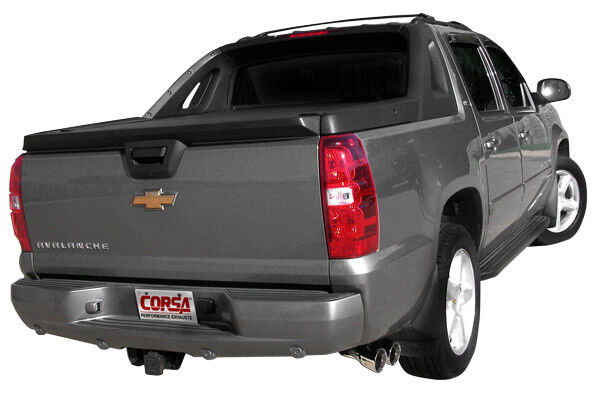 2007-2008 Chevy Avalanche 5.3L V8 Corsa Performance Cat-Back Exhaust System