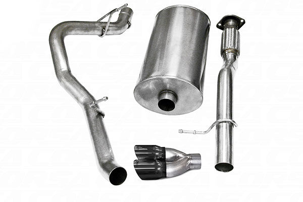 2007-2008 Chevy Avalanche 6.0L V8 Corsa Performance Cat-Back Exhaust System - 14