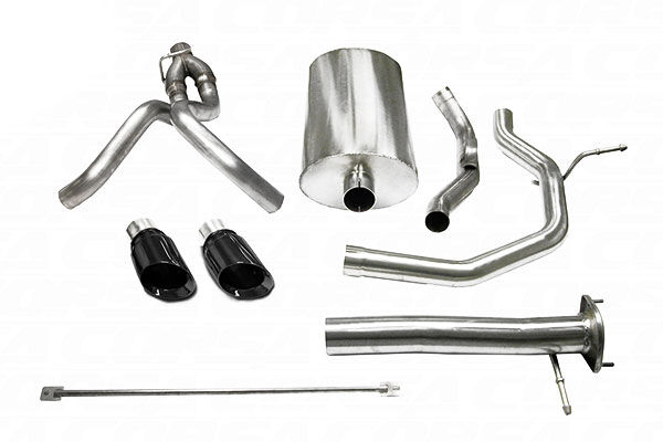 2003-2006 Chevy SSR 5.3L V8 Corsa Performance Cat-Back Exhaust System - 14254BLK