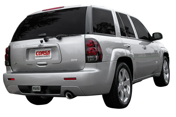 2006-2008 Chevy Trailblazer SS 6.0L V8 Corsa Performance Cat-Back Exhaust System