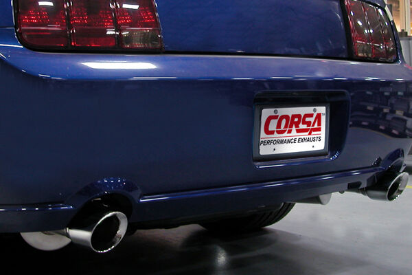 2005-2010 Ford Mustang Shelby GT500 5.4L V8 Corsa Performance Axle-Back Exhaust System