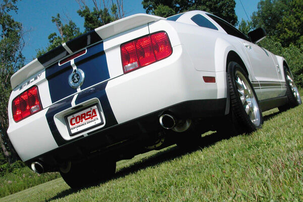 2005-2010 Ford Mustang Shelby GT500 5.4L V8 Corsa Performance Axle-Back Exhaust System