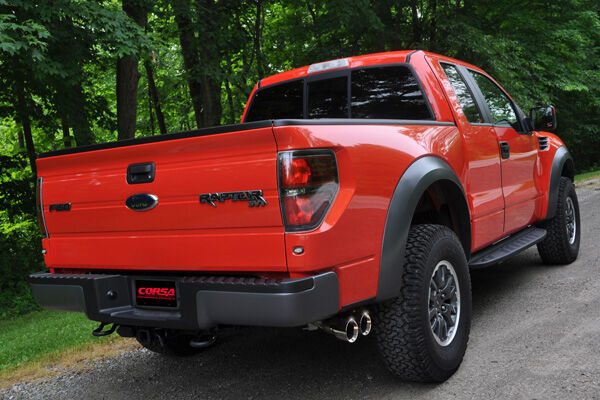 2011-2014 Ford F-150 Raptor 6.2L V8 Corsa Performance Cat-Back Exhaust System