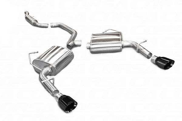 2011-2014 Chrysler 200 V6 Corsa Performance Cat-Back Exhaust System - 14413BLK
