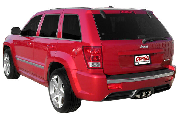 2006-2010 Jeep Grand Cherokee SRT-8 6.1L V8 Corsa Performance Cat-Back Exhaust System