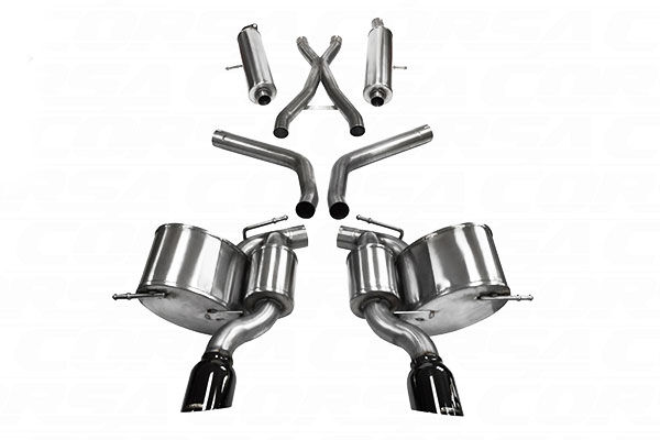 2012-2013 Jeep Grand Cherokee SRT-8 6.4L V8 Corsa Performance Cat-Back Exhaust S