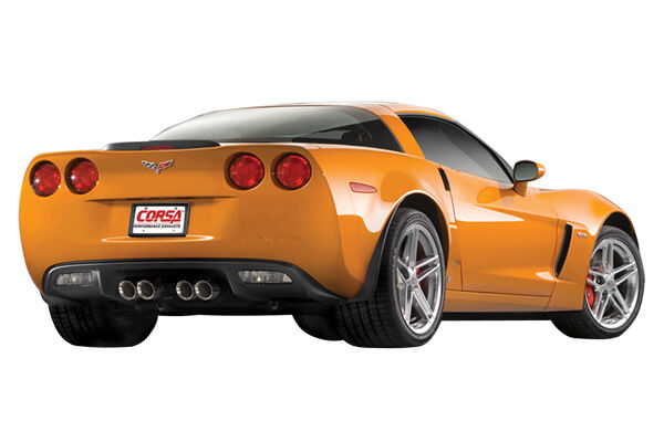 2005-2008 Chevy Corvette C6 6.2L V8 Corsa Performance Axle-Back Exhaust System