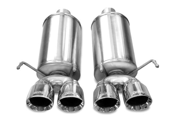 2005-2008 Chevy Corvette C6 6.2L V8 Corsa Performance Axle-Back Exhaust System -