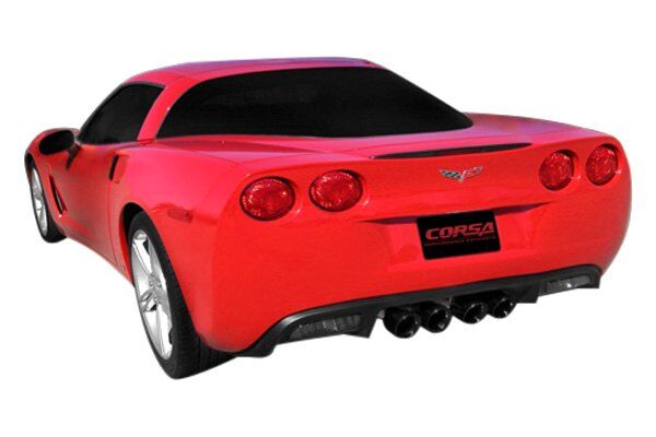 2005-2008 Chevy Corvette C6 6.0L V8 Corsa Performance Axle-Back Exhaust System