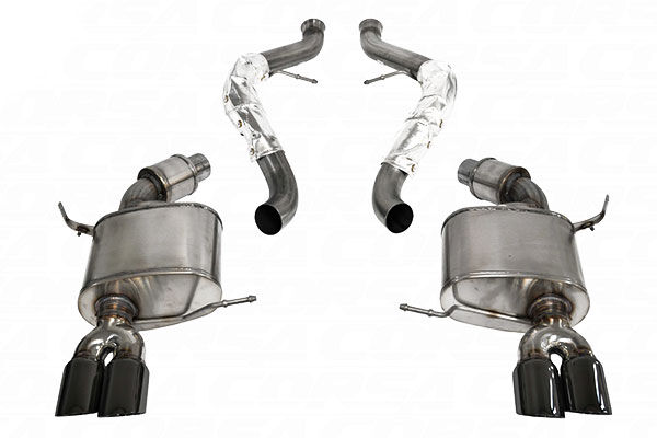 2008-2012 BMW M3 E90 Corsa Performance Cat-Back Exhaust System - 14569BLK