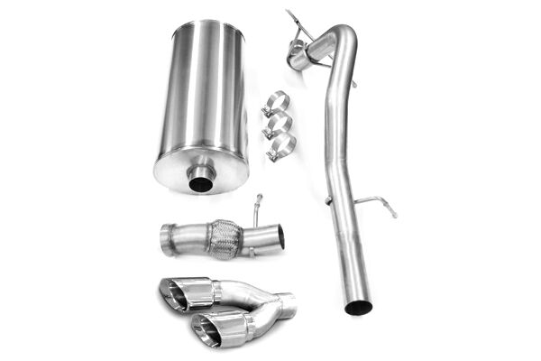 2011-2014 GMC Yukon Denali 6.2L V8 Corsa Performance Cat-Back Exhaust System - 1