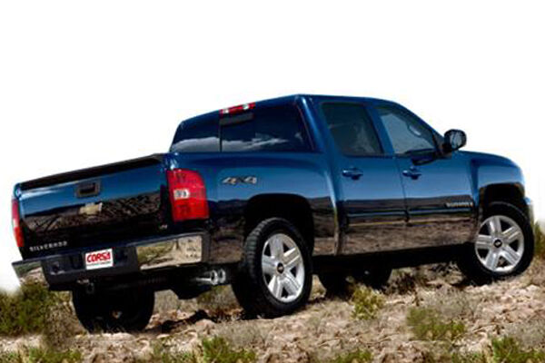 2010-2013 Chevy Silverado 1500 Crew Cab/Short Bed 5.3L V8 Corsa Performance Cat-Back Exhaust System