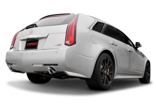 2011-2014 Cadillac CTS V Wagon 6.2L V8 Corsa Performance Axle-Back Exhaust System