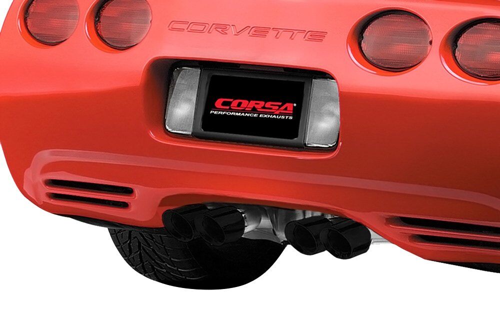 1997-2004 Chevy Corvette C5 5.7L V8 Corsa Performance Axle-Back Exhaust System