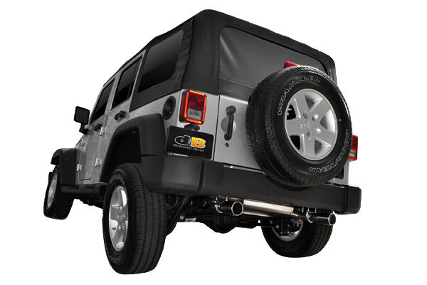 2012-2014 Jeep Wrangler JK 3.6L V6 Corsa Performance Axle-Back Exhaust System
