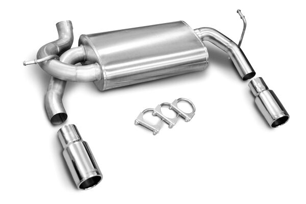 2012-2014 Jeep Wrangler JK 3.6L V6 Corsa Performance Axle-Back Exhaust System -