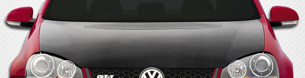 2005-2009 VW Jetta 2006-2009 Golf GTI Rabbit Carbon Fiber OEM Hood - 1 Piece - 1