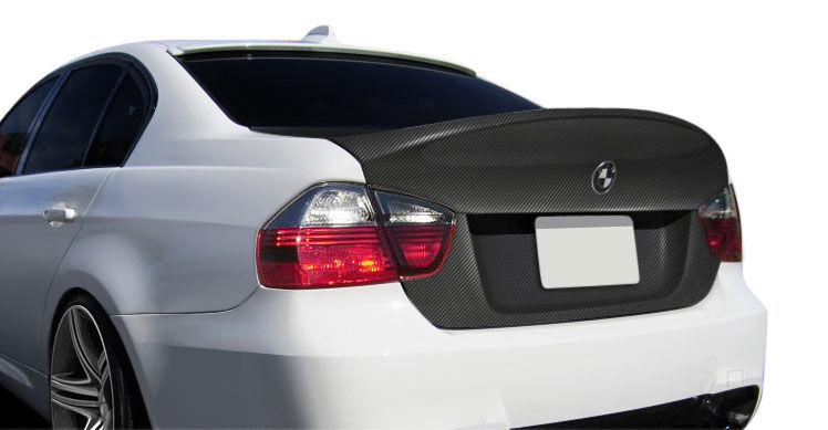 2006-2008 BMW 3 Series E90 4DR AF-1 Carbon Fiber Trunk Lid - 107376